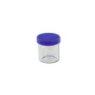 Герметичный контейнер Silicone Lid Glass Jar 10 мл