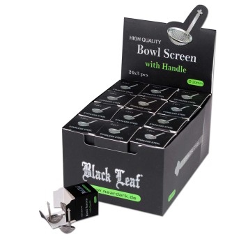 Сеточки Black Leaf Bowl Stainless Steel Screen Handle 20 мм