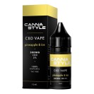 Жидкость для вейпа CannaStyle Pineappleice 5% (Ананас со льдом) 10 мл