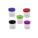 Герметичный контейнер Silicone Lid Glass Jar 10 мл