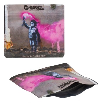 Пакет Ziplock G-Rollz Banksy's Torch Boy 90x80 мм-1