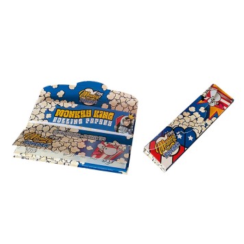 Бумажки Monkey King Popcorn Touch Smell Tips King Size Slim-1