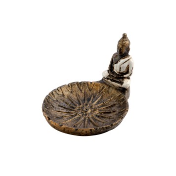 Подставка для благовоний Buddha White 8 см-1