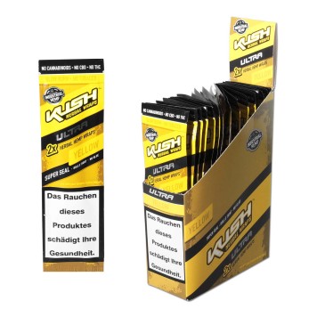 Блант Kush Herbal Hemp Wraps Ultra Yellow-1
