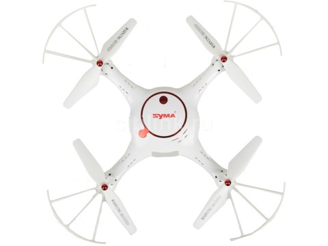 Квадрокоптер Syma X5UW-D с камерой,  белый
