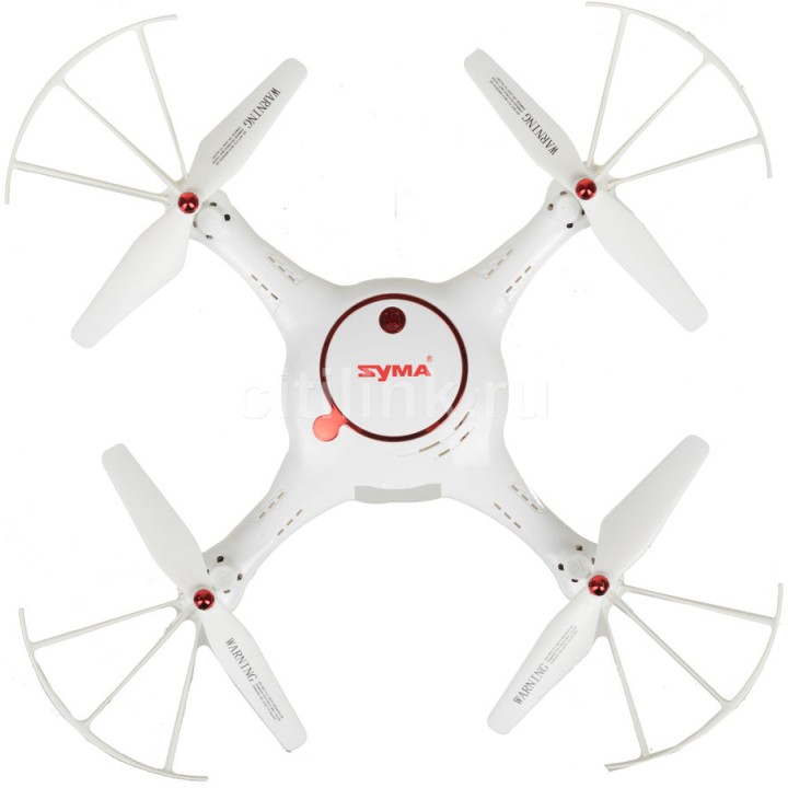 Квадрокоптер Syma X5UW-D с камерой,  белый