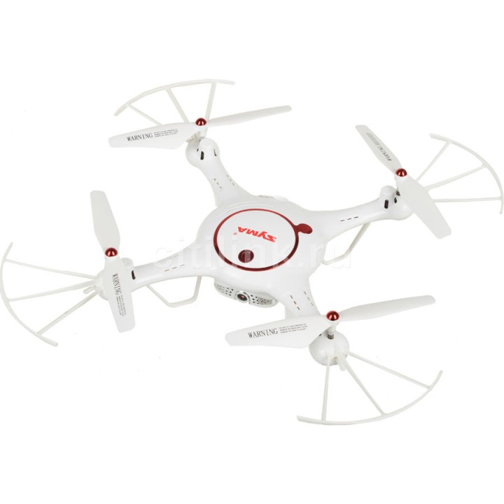 Квадрокоптер Syma X5UW-D с камерой,  белый