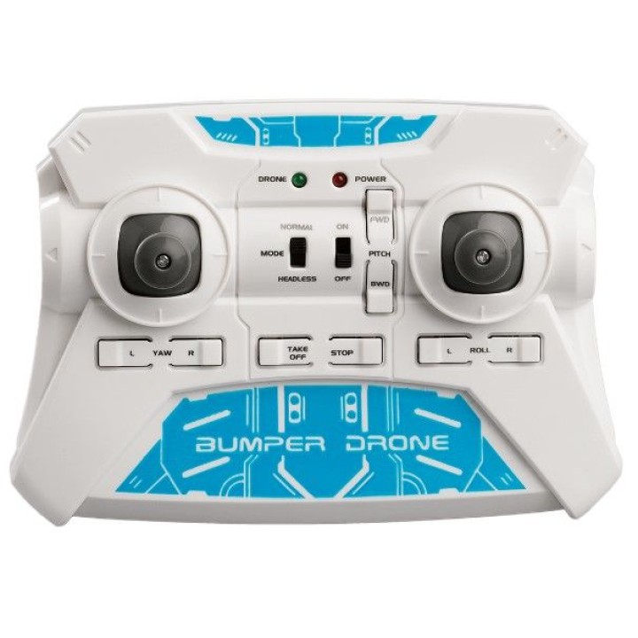 Квадрокоптер FLYBOTIC Бампер Дрон без камеры,  синий