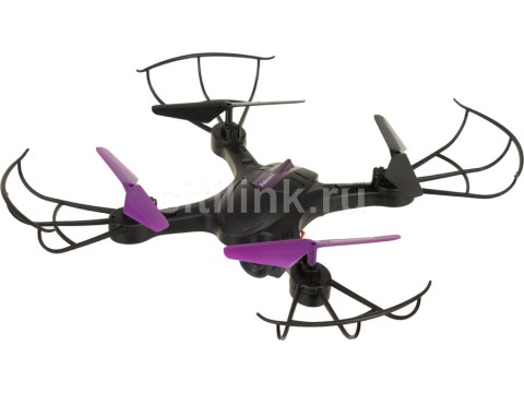 Квадрокоптер HIPER HQC-0003 Falcon X FPV с камерой,  черный