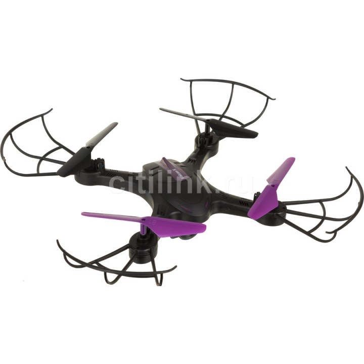 Квадрокоптер HIPER HQC-0003 Falcon X FPV с камерой,  черный