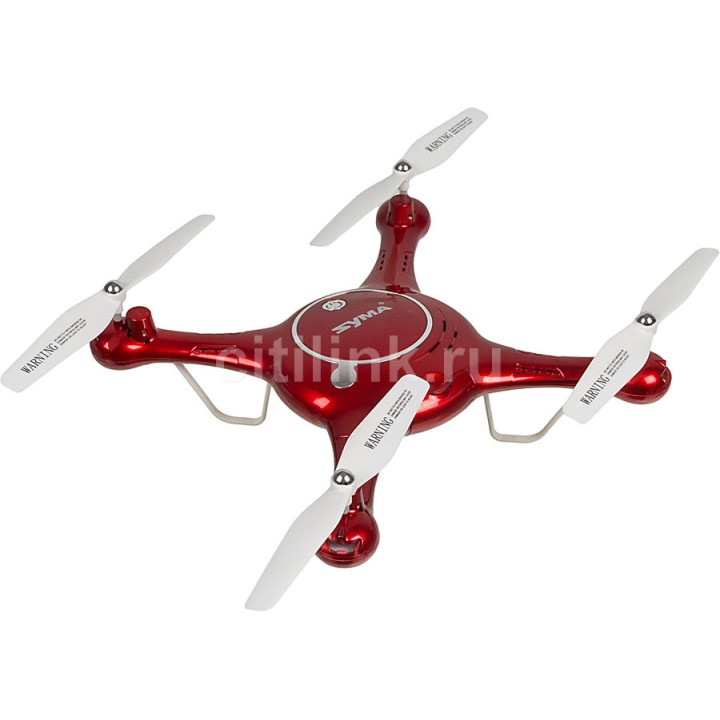 Квадрокоптер Syma X5UW с камерой,  красный