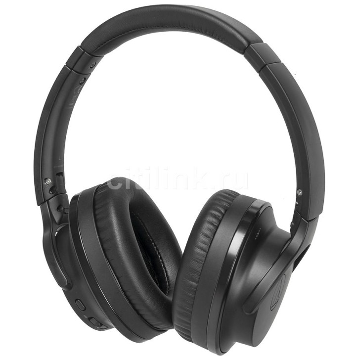 Наушники Audio-Technica ATH-ANC900BT, 3.5 мм/Bluetooth, черный