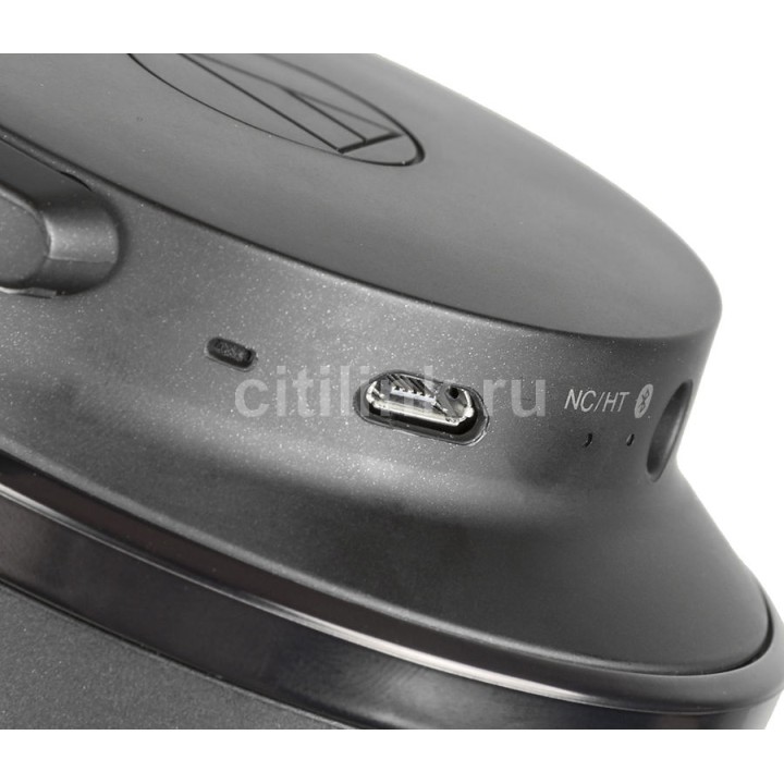 Наушники Audio-Technica ATH-ANC900BT, 3.5 мм/Bluetooth, черный