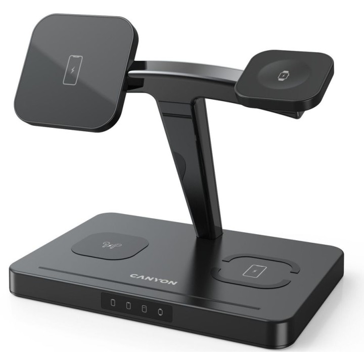 Беспроводное зарядное устройство Canyon WS-404,  черный