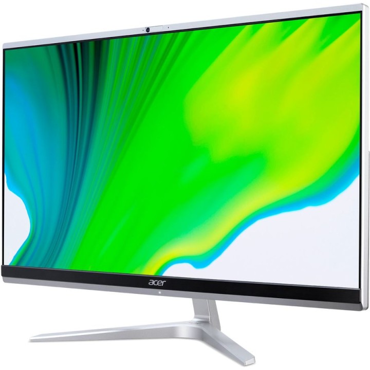 Моноблок Acer Aspire C24-1650, 23.8", Intel Core i3 1115G4, 8ГБ, 512ГБ SSD,  Intel UHD Graphics, Windows 11 Home, серебристый