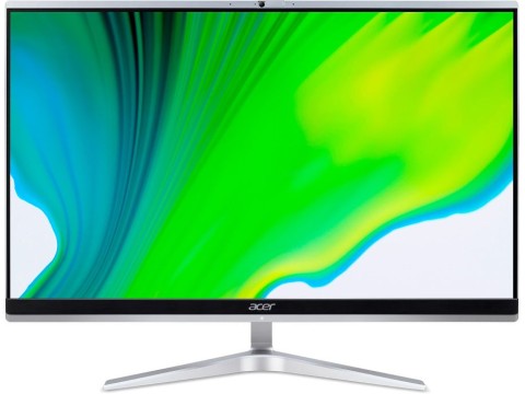 Моноблок Acer Aspire C24-1650, 23.8", Intel Core i3 1115G4, 8ГБ, 256ГБ SSD,  Intel UHD Graphics, Windows 11 Home, серебристый