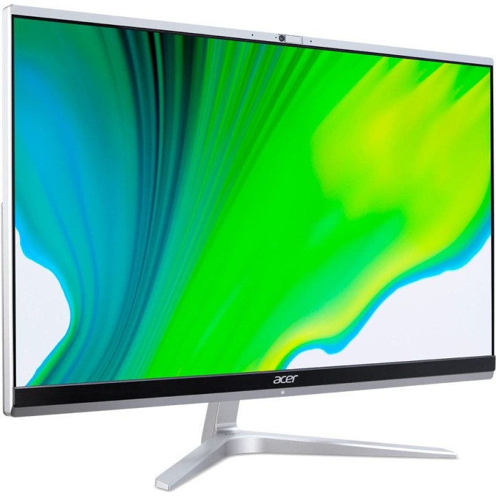 Моноблок Acer Aspire C24-1650, 23.8", Intel Core i3 1115G4, 8ГБ, 256ГБ SSD,  Intel UHD Graphics, Windows 11 Home, серебристый