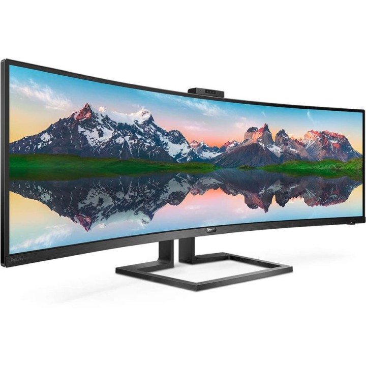 Монитор Philips 499P9H 48.8", черный