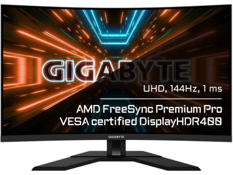 Монитор игровой GIGABYTE M32UC 31.5" черный