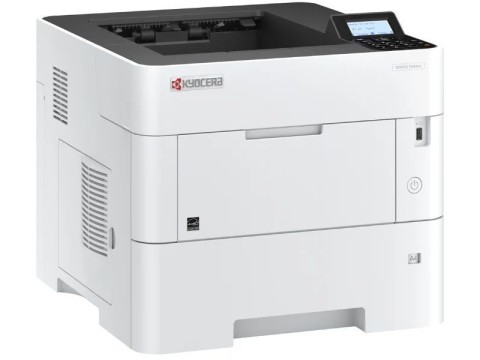 Принтер лазерный Kyocera P3155dn + картридж,  черно-белый, цвет белый