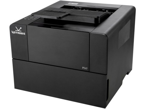 Принтер лазерный КАТЮША P247 черно-белый, цвет черный