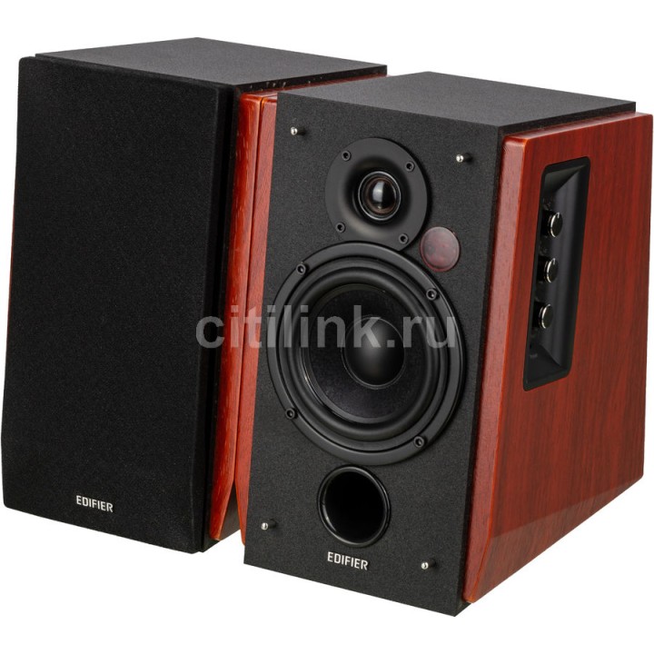 Колонки Bluetooth Edifier R1700BTs,  2.0,  коричневый