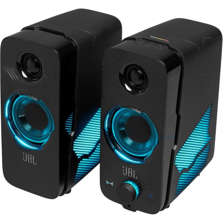 Колонки JBL Quantum Duo,  2.0,  черный