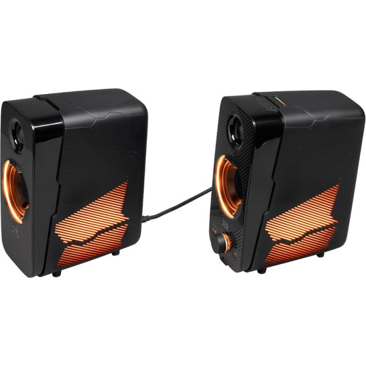 Колонки JBL Quantum Duo,  2.0,  черный