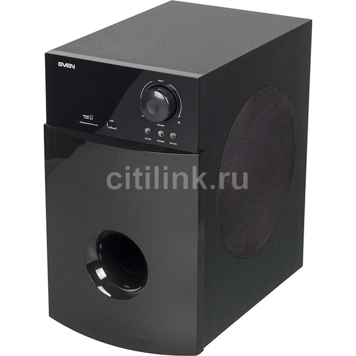 Колонки Sven HT-210,  5.1,  черный
