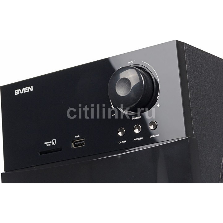 Колонки Sven HT-210,  5.1,  черный